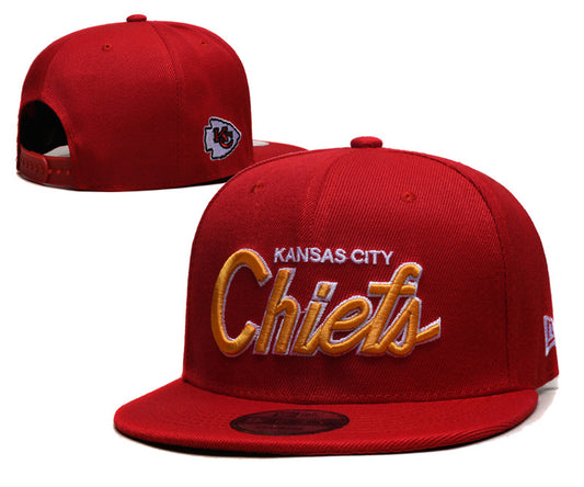 Gorra negra tipo snapback de Kansas